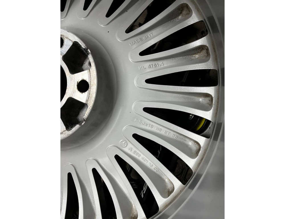 ДИСКИ БУ MERCEDES A2224011502 R19 8.5J PCD 5X112 ET36 DIA66.6 S