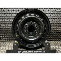 ДИСКИ СТАЛЕВІ БУ MERCEDES A0014014802 R16 6.5J PCD 6X130 ET62 DIA84.1 BK