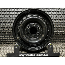 ДИСКИ СТАЛЕВІ БУ MERCEDES A0014014802 R16 6.5J PCD 6X130 ET62 DIA84.1 BK