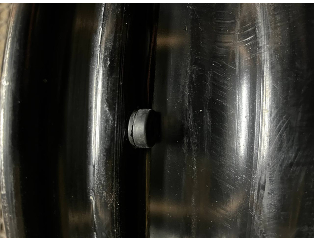 ДИСКИ СТАЛЕВІ БУ MERCEDES A0014014802 R16 6.5J PCD 6X130 ET62 DIA84.1 BK