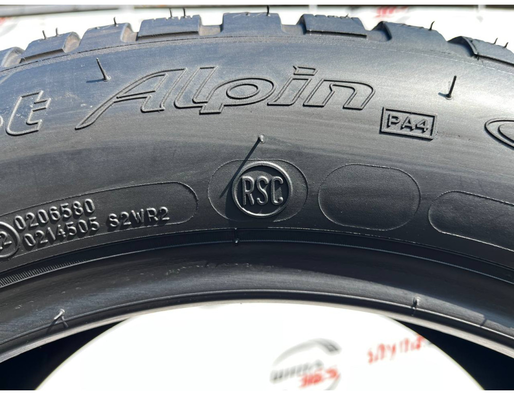 245/50 R18 MICHELIN PILOT ALPIN PA4 RUN FLAT 7mm