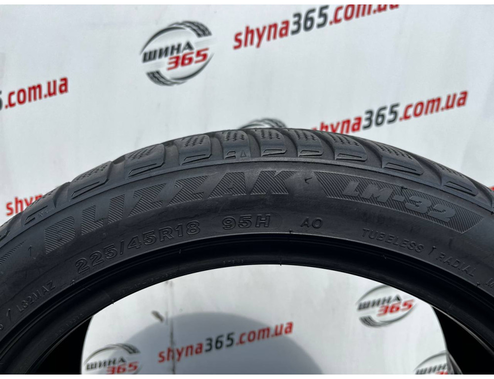 225/45 R18 BRIDGESTONE BLIZZAK LM-32 4mm