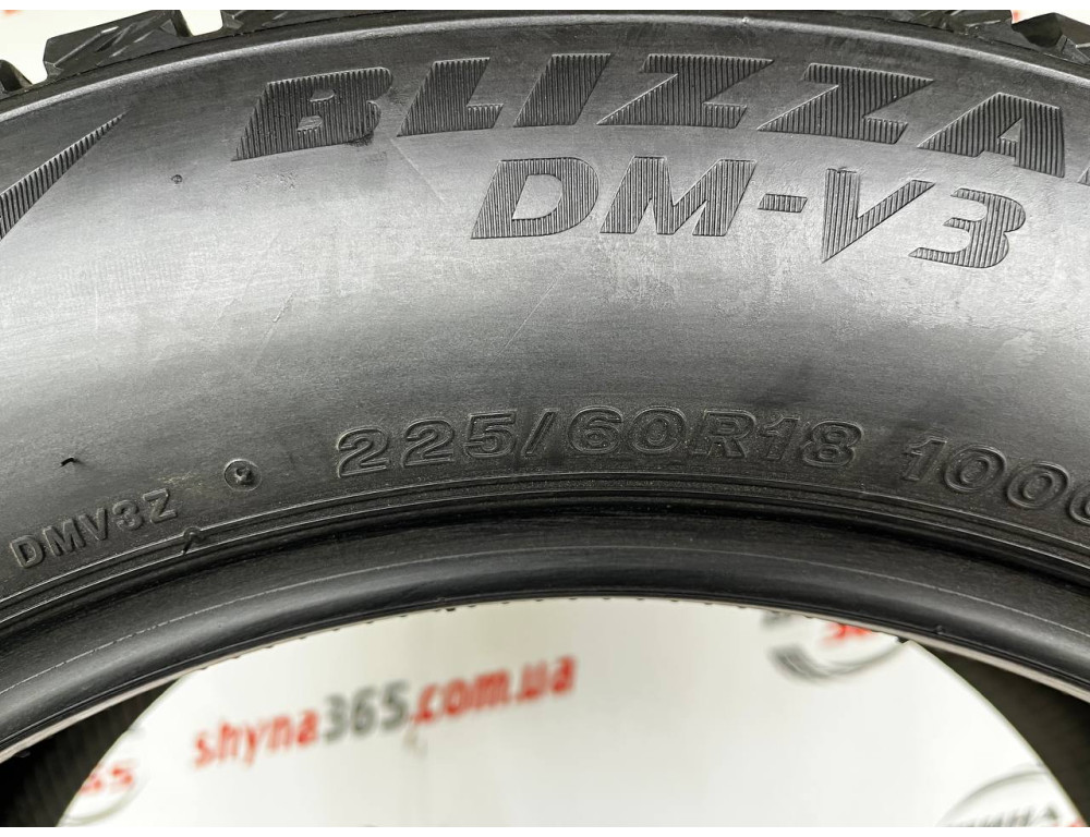 225/60 R18 BRIDGESTONE BLIZZAK DM-V3 9mm
