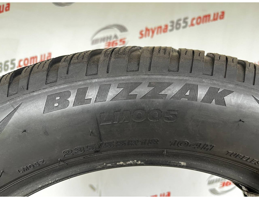 235/55 R18 BRIDGESTONE BLIZZAK LM005 4mm