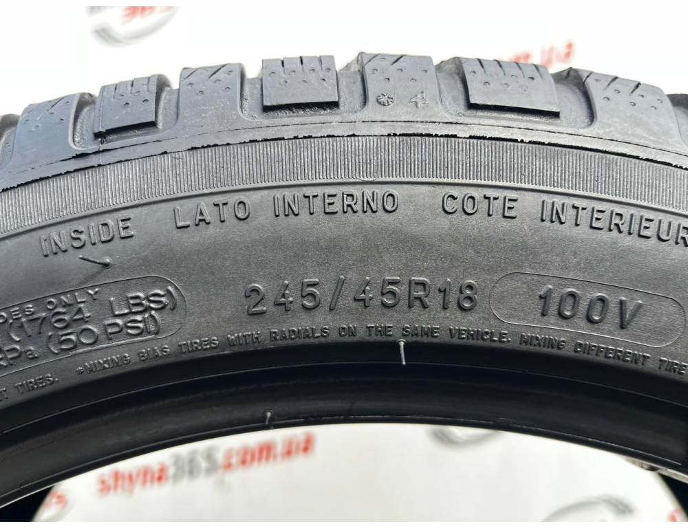 245/45 R18 MICHELIN PILOT ALPIN PA4 4mm
