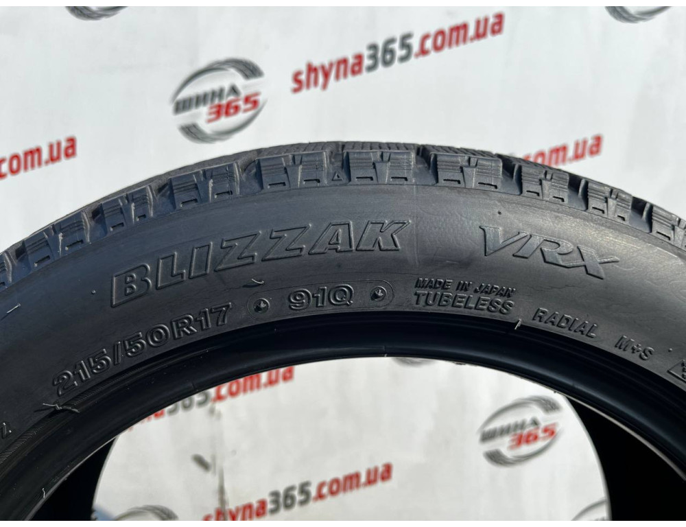 215/50 R17 BRIDGESTONE BLIZZAK VRX 6mm