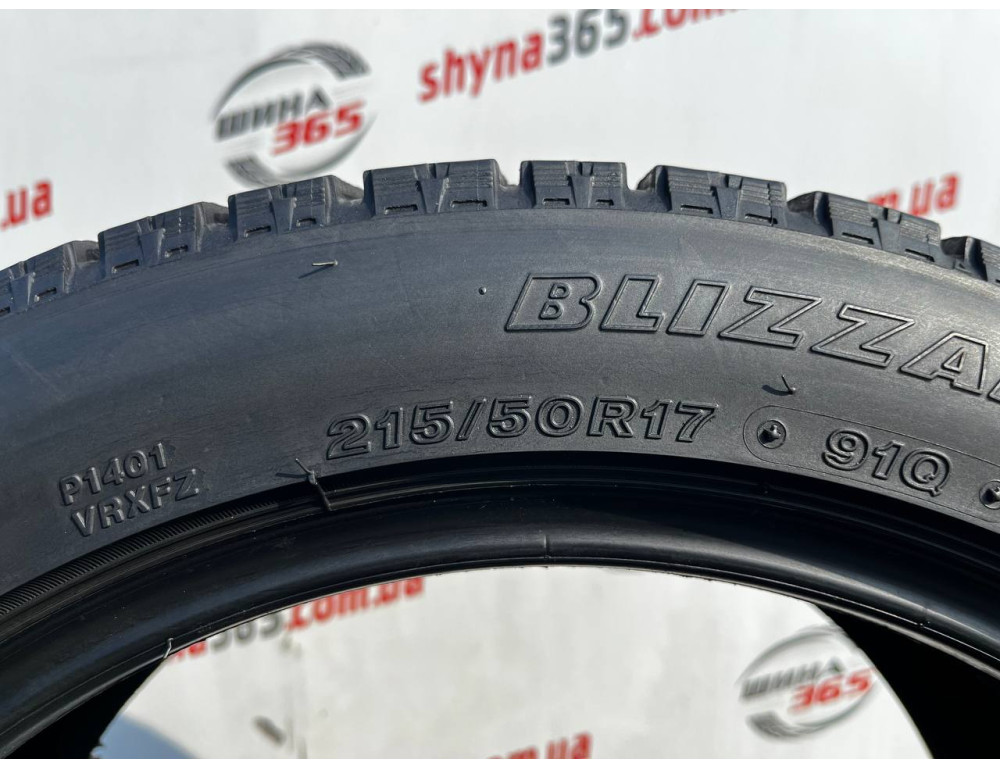 215/50 R17 BRIDGESTONE BLIZZAK VRX 6mm