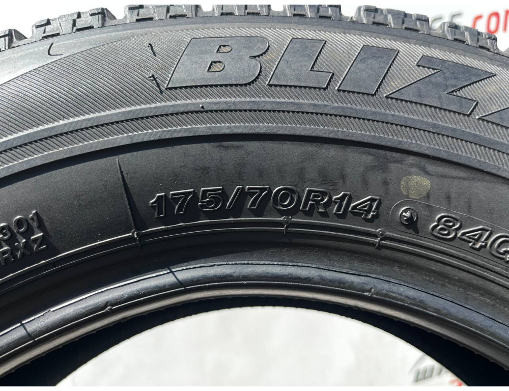 175/70 R14 BRIDGESTONE BLIZZAK VRX 5mm