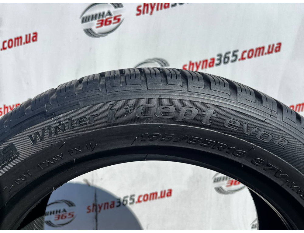 195/55 R16 HANKOOK WINTER I CEPT EVO2 W320B RUN FLAT 6mm