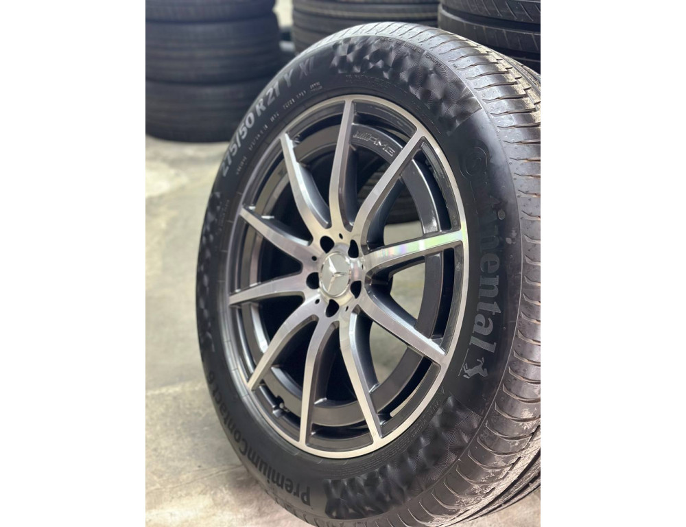 ДИСКИ БУ MERCEDES AMG A1674018200 R21 11.5J PCD 5X112 ET45 DIA66.6 GMF