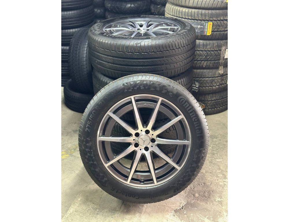 ДИСКИ БУ MERCEDES AMG A1674018200 R21 11.5J PCD 5X112 ET45 DIA66.6 GMF