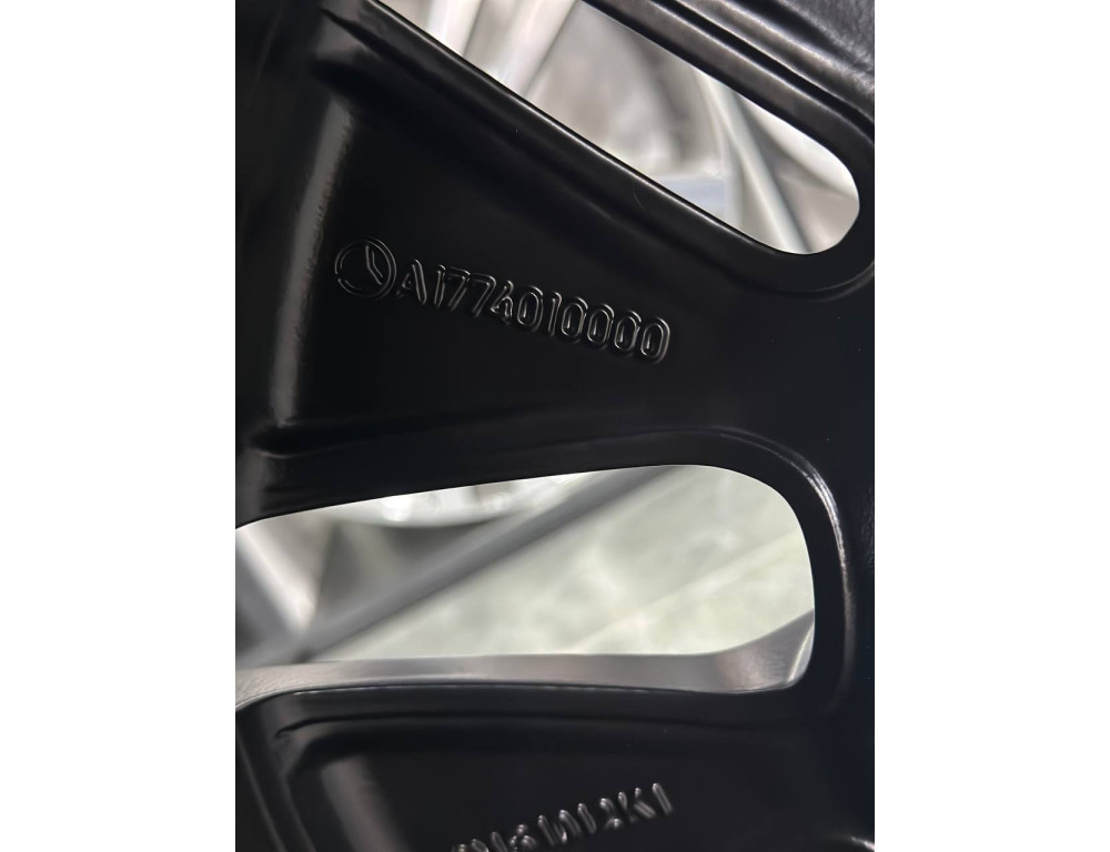 ДИСКИ ДЕМО MERCEDES A1774010000 R16 6.5J PCD 5X112 ET44 DIA66.6 SATIN BLACK
