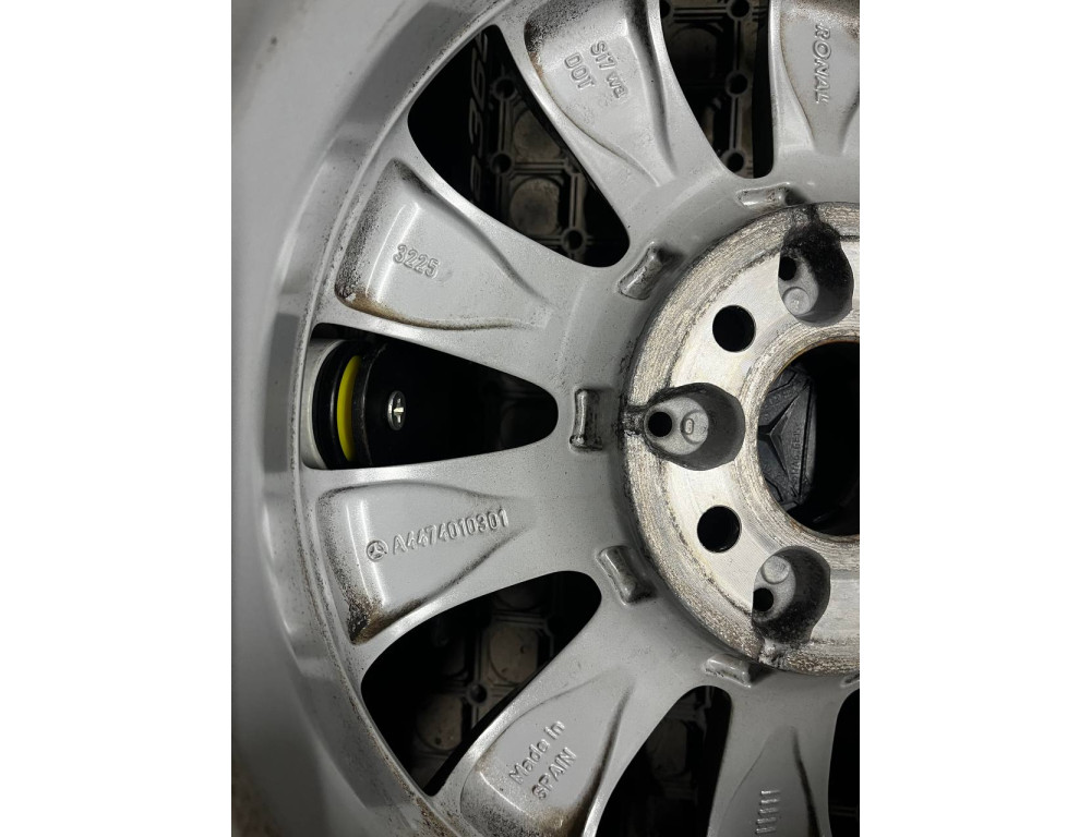 ДИСКИ БУ MERCEDES A4474010301 R16 6.5J PCD5X112 ET52 DIA66.6 S