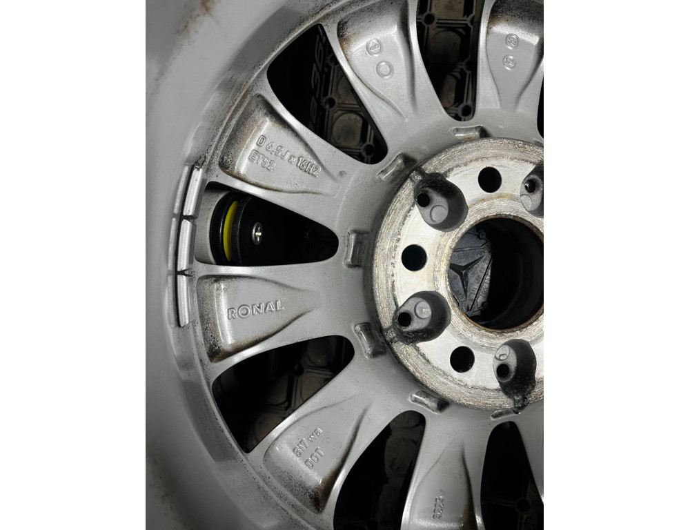 ДИСКИ БУ MERCEDES A4474010301 R16 6.5J PCD5X112 ET52 DIA66.6 S