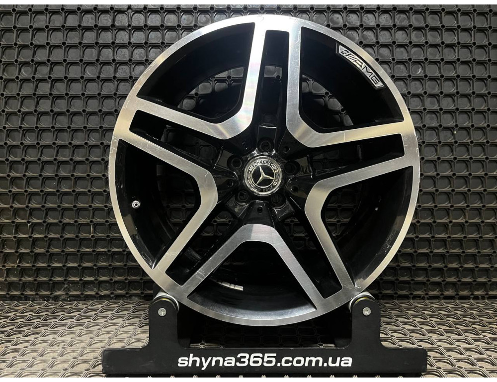 ДИСКИ БУ MERCEDES AMG R20 9.5J PCD 5X112 ET48 DIA66.6 BKF