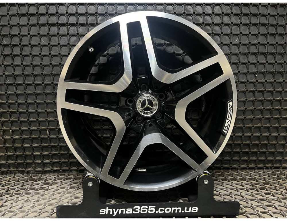 ДИСКИ БУ MERCEDES AMG R20 9.5J PCD 5X112 ET48 DIA66.6 BKF
