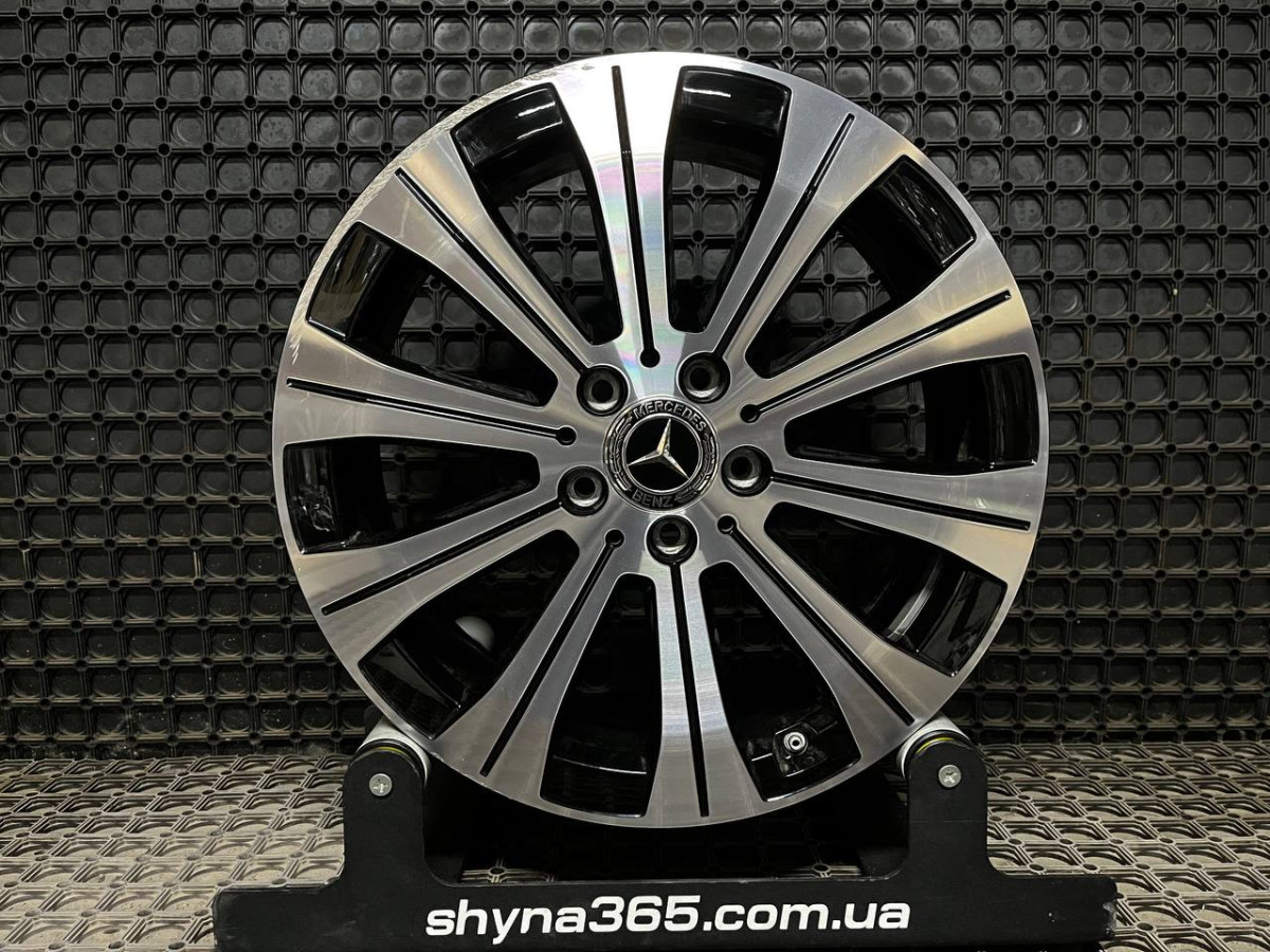 ДИСКИ БУ MERCEDES A2434010000 R18 6.5J PCD 5X112 ET44.5 DIA66.6 BKF
