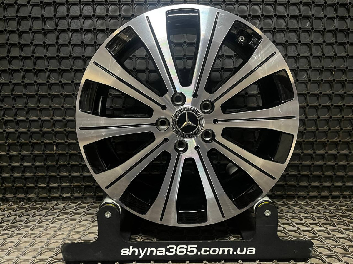 ДИСКИ БУ MERCEDES A2434010000 R18 6.5J PCD 5X112 ET44.5 DIA66.6 BKF
