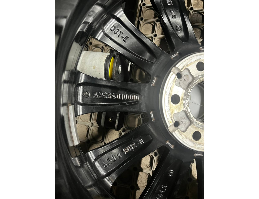 ДИСКИ БУ MERCEDES A2434010000 R18 6.5J PCD 5X112 ET44.5 DIA66.6 BKF