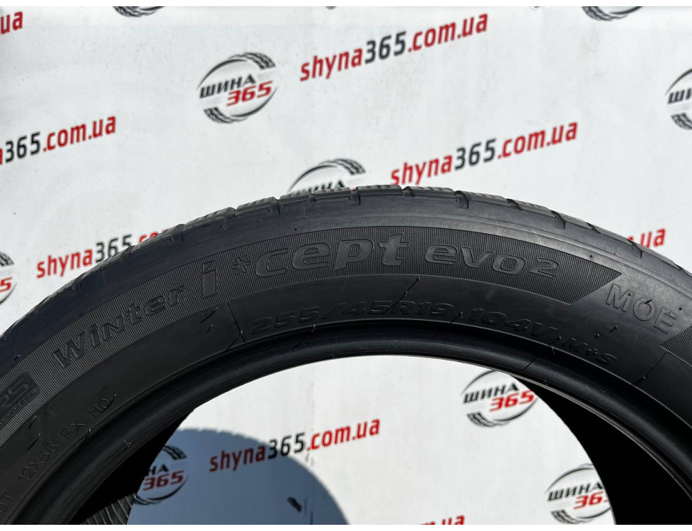 255/45 R19 HANKOOK WINTER I CEPT EVO2 RUN FLAT W320B 4mm