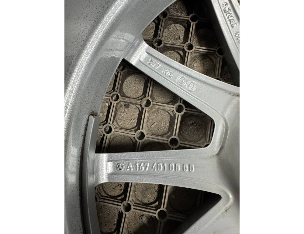ДИСКИ БУ MERCEDES A1674010000 R18 7.5J PCD 5X112 ET52.5 DIA66.6 S