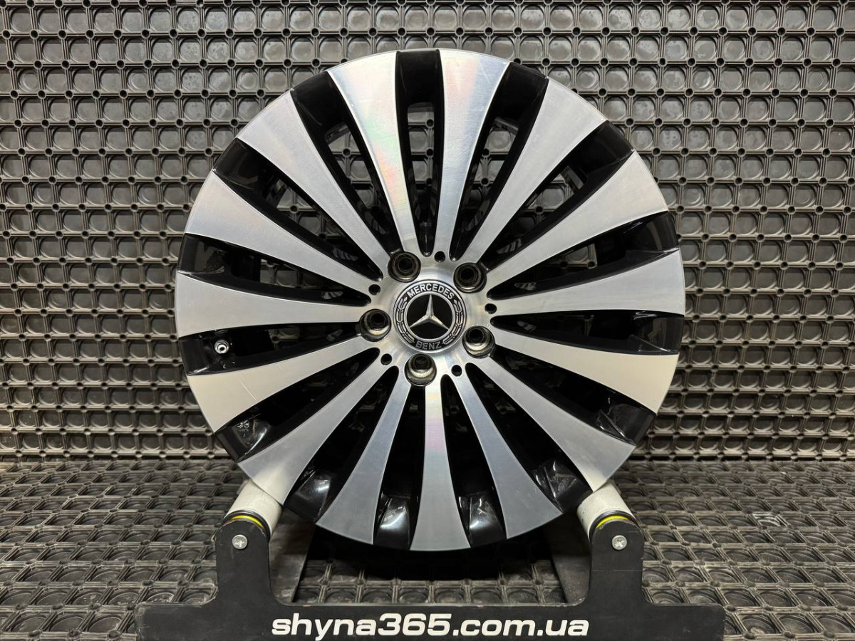 ДИСКИ БУ MERCEDES A2134014800 R18 9J PCD 5X112 ET53 DIA66.6 BKF