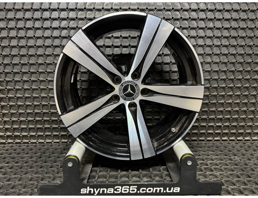 ДИСКИ БУ MERCEDES A2064014800 R18 8.5J PCD 5X112 ET52 DIA66.6 BKF