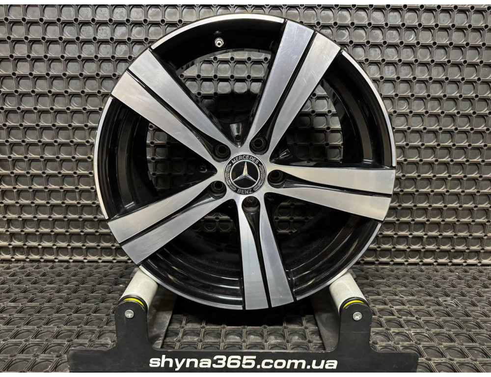 ДИСКИ БУ MERCEDES A2064014800 R18 8.5J PCD 5X112 ET52 DIA66.6 BKF