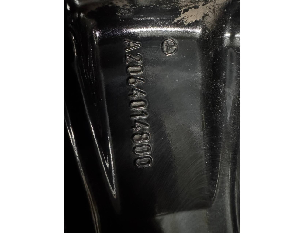 ДИСКИ БУ MERCEDES A2064014800 R18 8.5J PCD 5X112 ET52 DIA66.6 BKF
