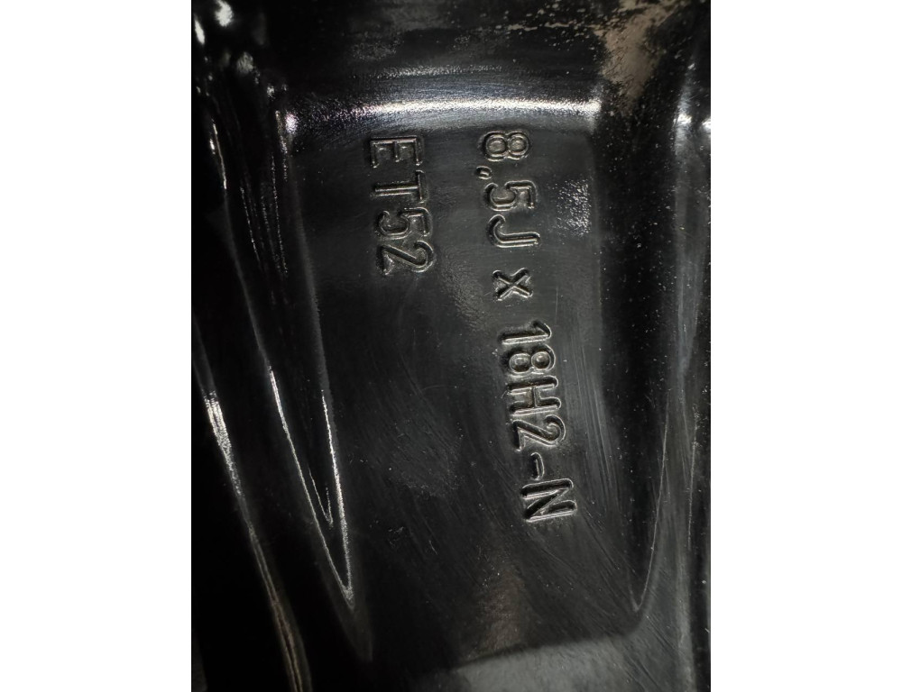 ДИСКИ БУ MERCEDES A2064014800 R18 8.5J PCD 5X112 ET52 DIA66.6 BKF