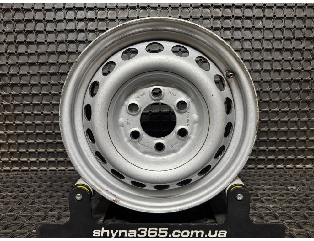 ДИСКИ СТАЛЕВІ БУ MERCEDES A0014014802 R16 6.5J PCD 6X130 ET62 DIA84.1 S