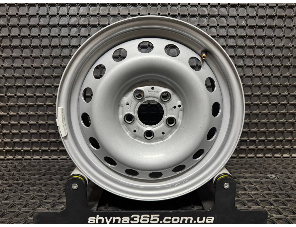 ДИСКИ СТАЛЕВІ БУ MERCEDES A4474010101 R16 6.5J PCD 5X112 ET52 DIA66.6 S