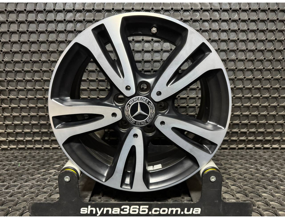 ДИСКИ БУ MERCEDES A2464010000 R16 6.5J PCD 5X112 ET49 DIA66.6 BKF