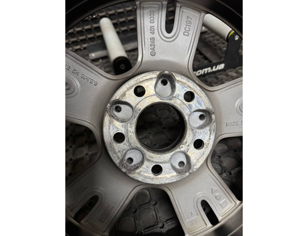 ДИСКИ БУ MERCEDES A2464010000 R16 6.5J PCD 5X112 ET49 DIA66.6 BKF