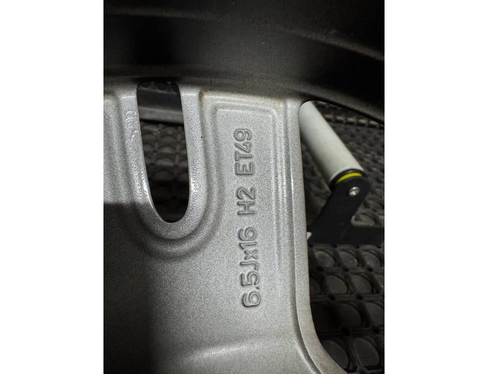 ДИСКИ БУ MERCEDES A2464010000 R16 6.5J PCD 5X112 ET49 DIA66.6 BKF
