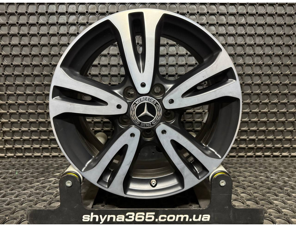 ДИСКИ БУ MERCEDES A2464010000 R16 6.5J PCD 5X112 ET49 DIA66.6 BKF