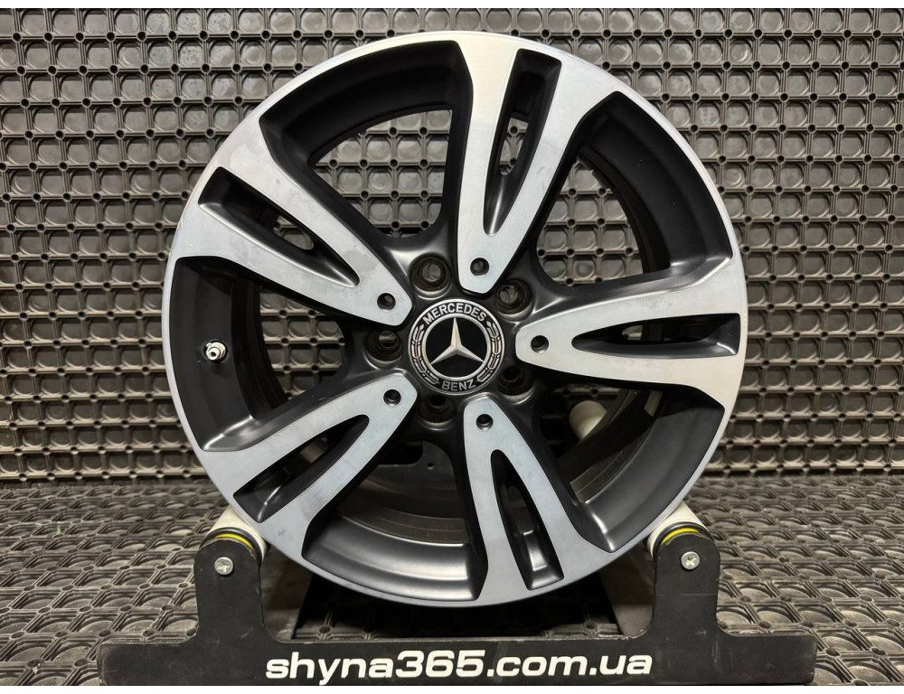 ДИСКИ БУ MERCEDES A2464010000 R16 6.5J PCD 5X112 ET49 DIA66.6 BKF
