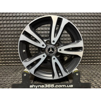 ДИСКИ БУ MERCEDES A2464010000 R16 6.5J PCD 5X112 ET49 DIA66.6 BKF
