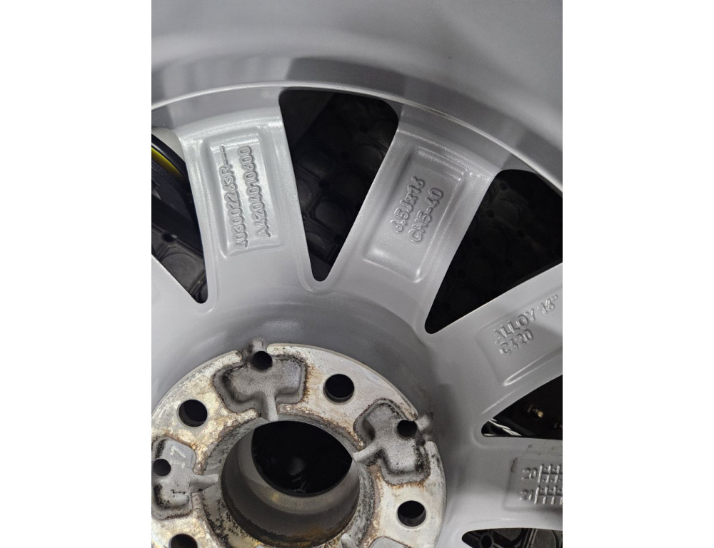ДИСКИ БУ MERCEDES A4204010600 R16 6.5J PCD 5X114.3 ET40 DIA66.1 S