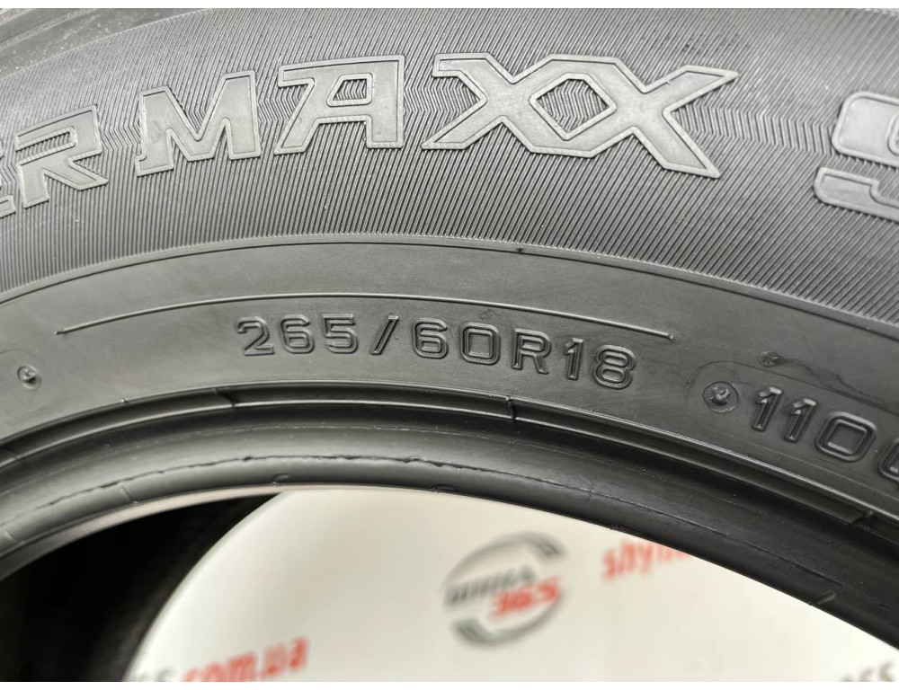 265/60 R18 DUNLOP WINTER MAXX SJ8 8mm