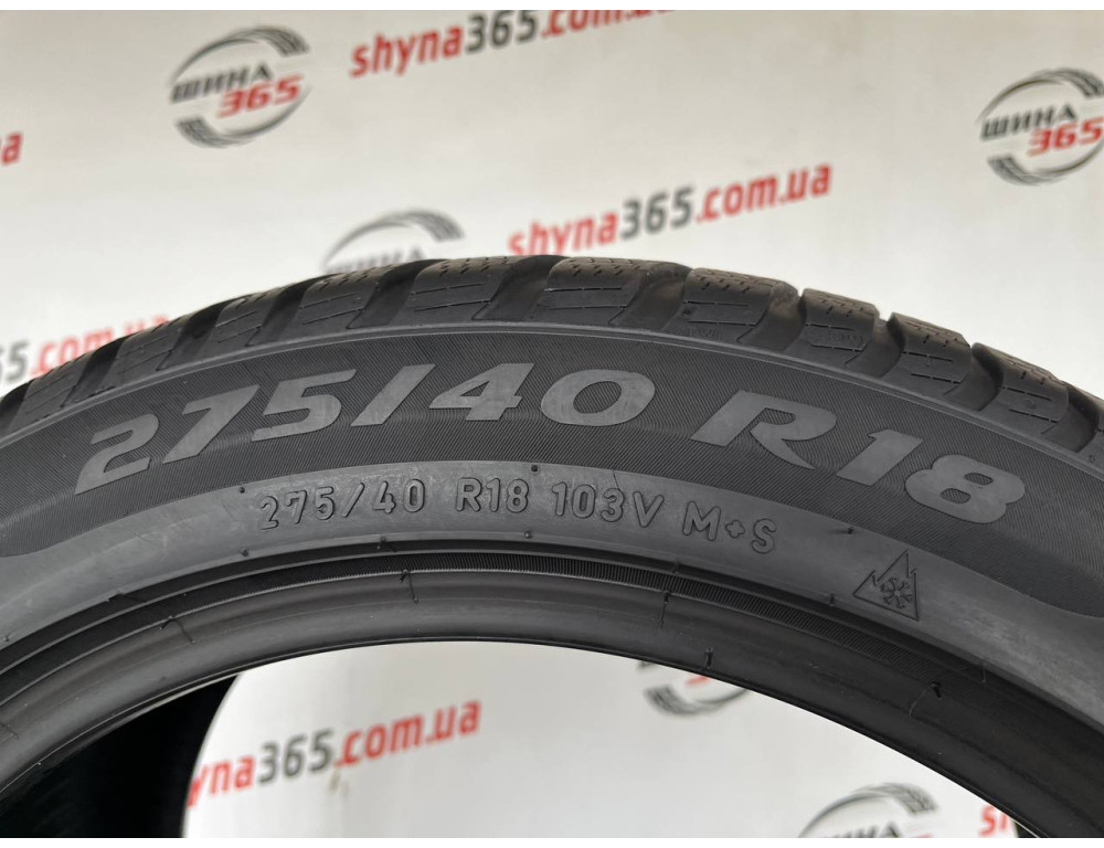 275/40 R18 PIRELLI WINTER SOTTOZERO 3 6mm