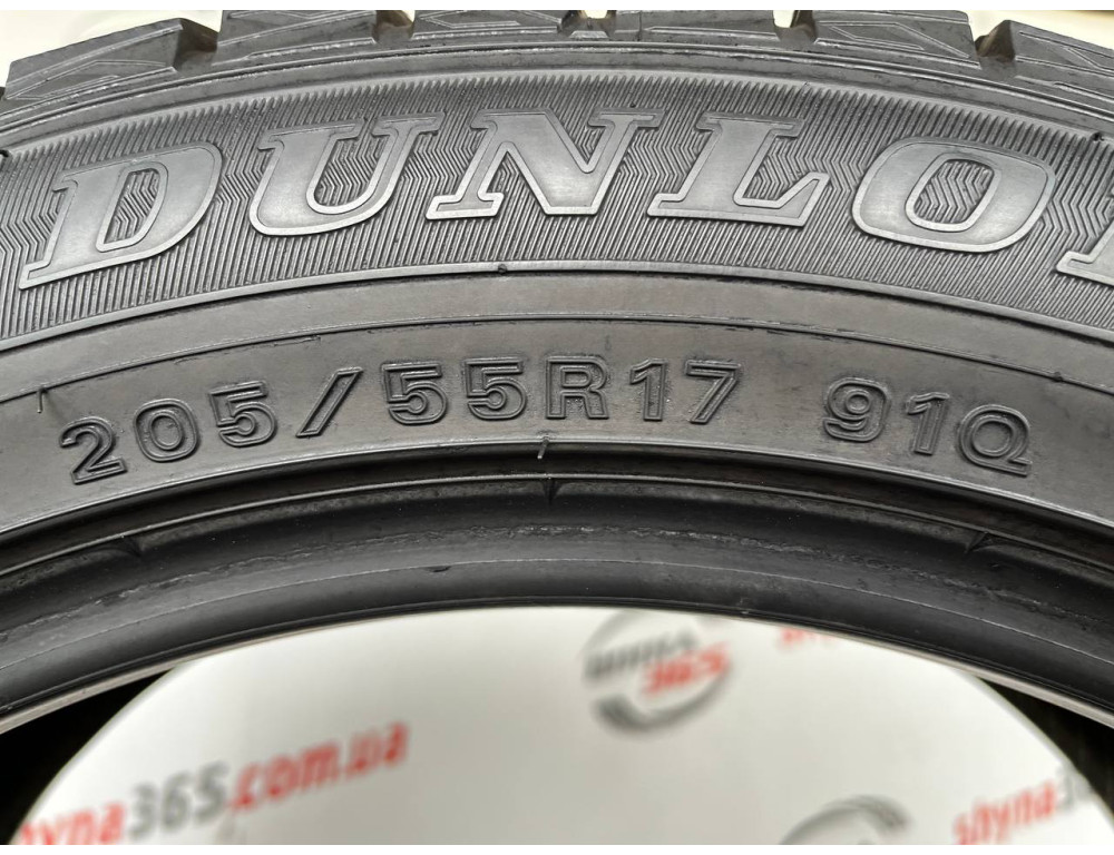 205/55 R17 DUNLOP WINTER MAXX WM01 6mm