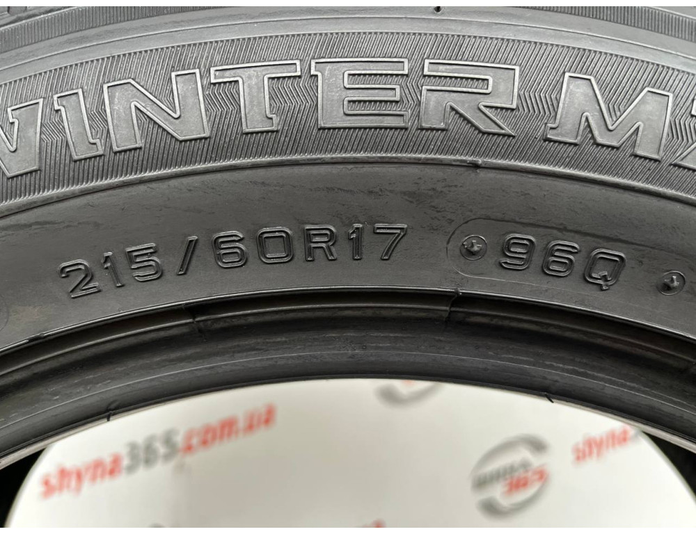 215/60 R17 DUNLOP WINTER MAXX SJ8 9mm
