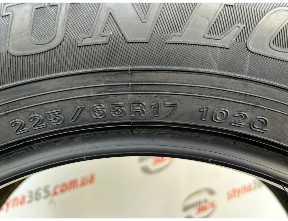 225/65 R17 DUNLOP WINTER MAXX WM02 7mm