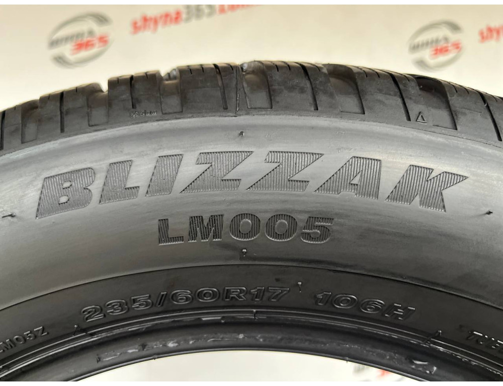 235/60 R17 BRIDGESTONE BLIZZAK LM005 6mm