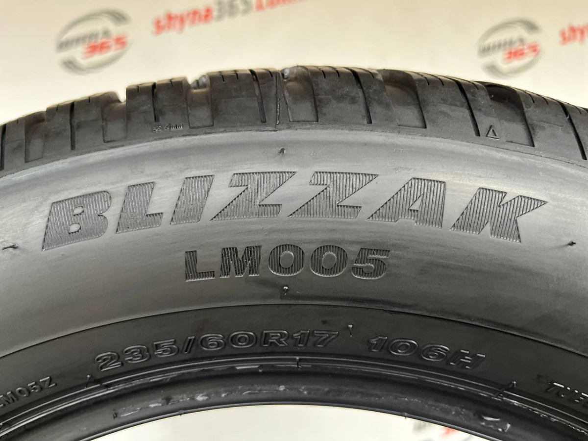 235/60 R17 BRIDGESTONE BLIZZAK LM005 6mm