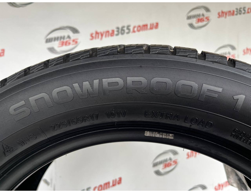 225/55 R17 NOKIAN SNOWPROOF 1 5mm