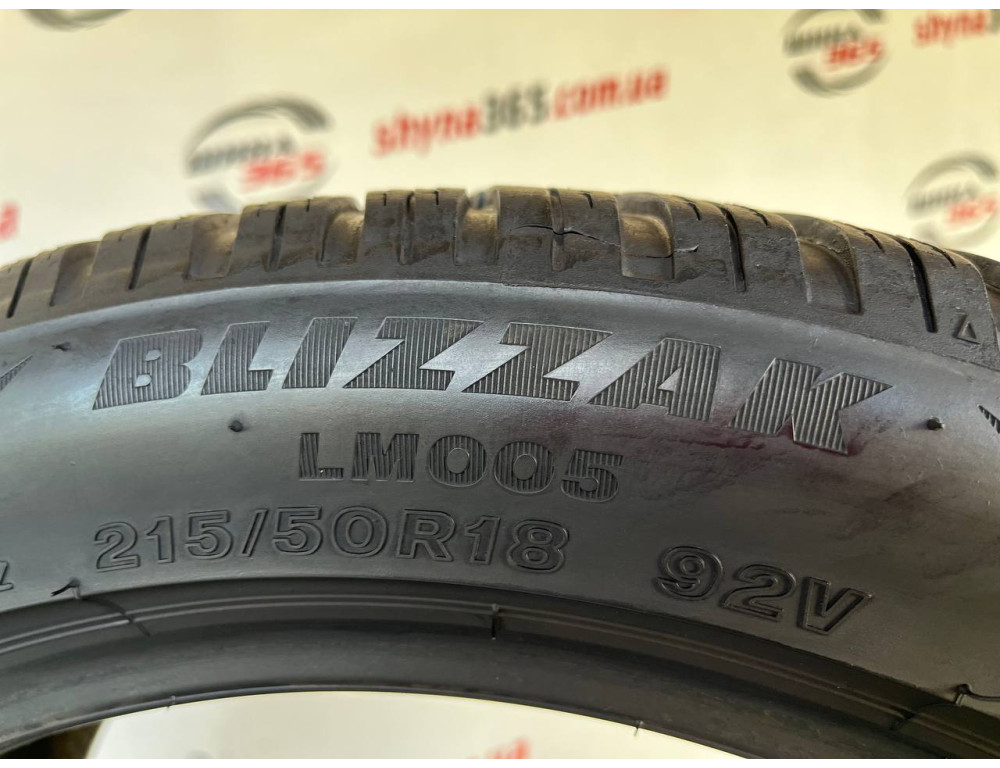 215/50 R18 BRIDGESTONE BLIZZAK LM005 5mm
