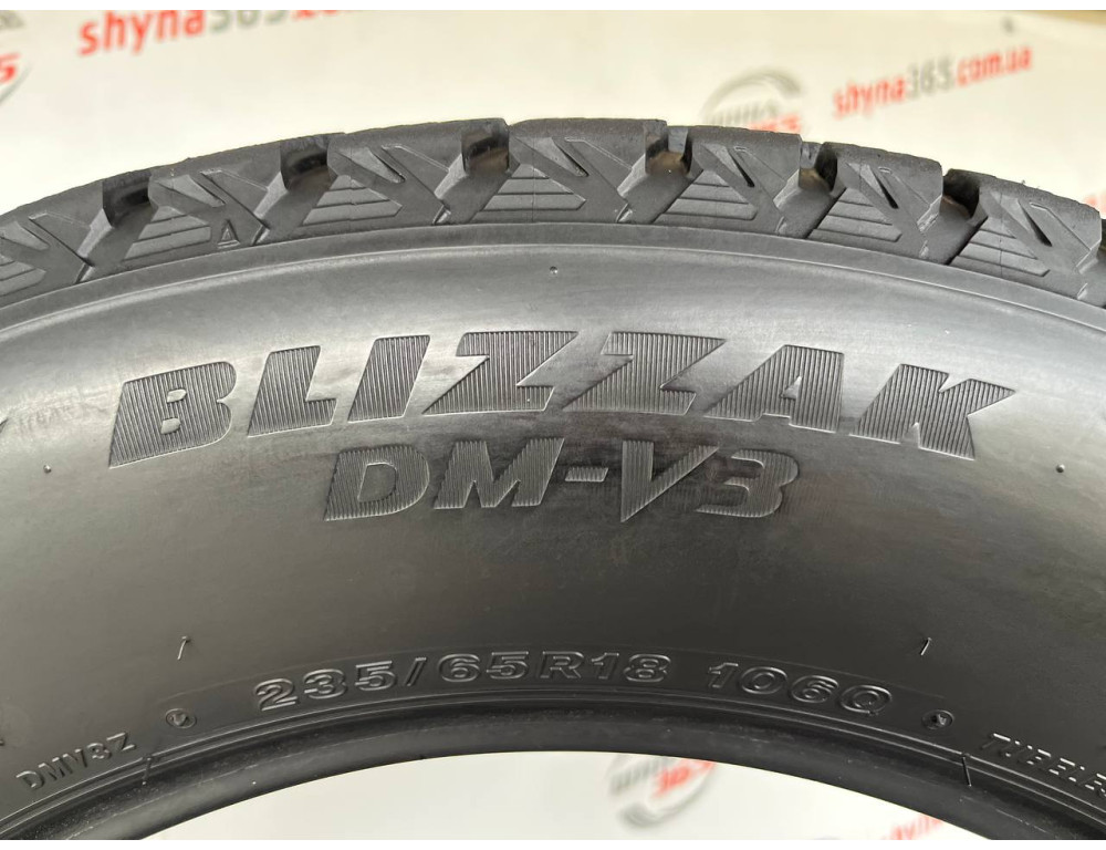 235/65 R18 BRIDGESTONE BLIZZAK DM-V3 8mm