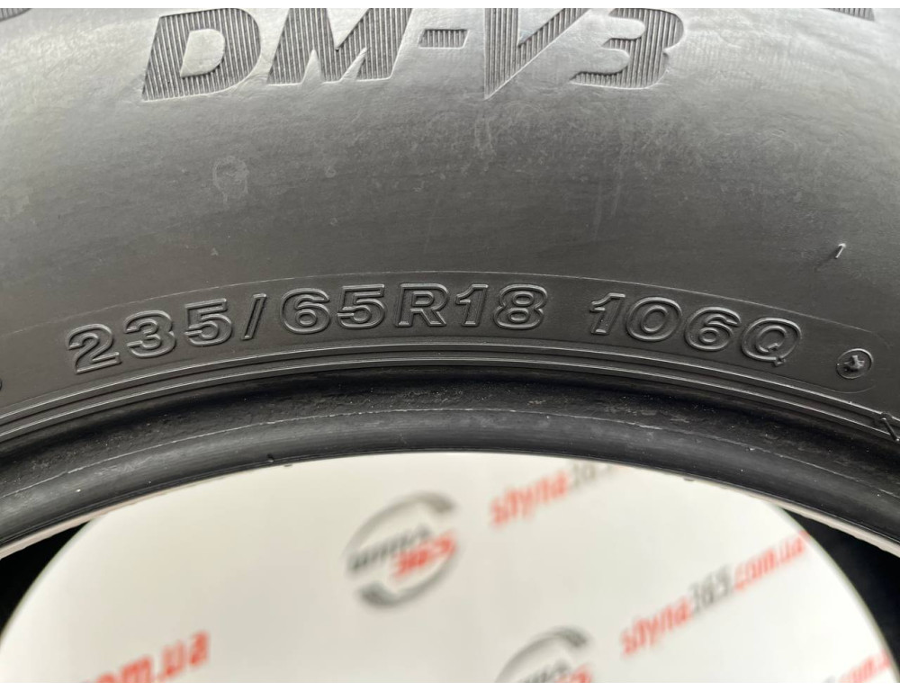 235/65 R18 BRIDGESTONE BLIZZAK DM-V3 8mm